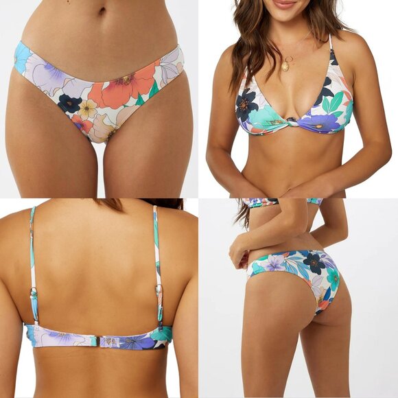O'NEILL Abbie Floral Bikini Set S/XS NWT - Picture 4 of 11